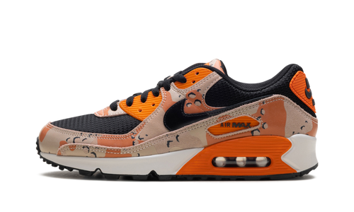 "Bio Beige / Safety Orange / Phantom / Black" Air Max 90 Premium IF1721 201 - product image from the listing.