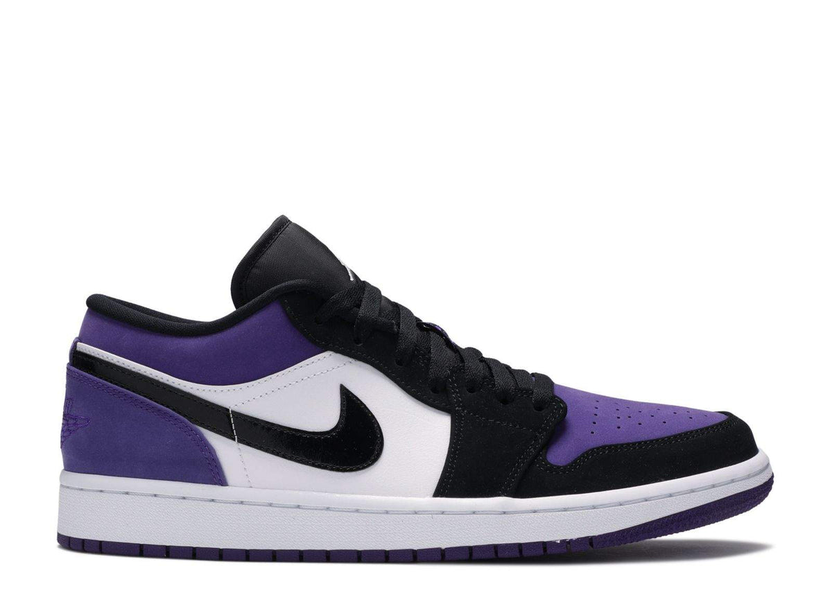 Air Jordan 1 Low 'Court Purple' Footwear - product image from the listing.