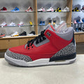 Fire Red Gs - Jordan 3 SE - product photo shown in the listing for this item.