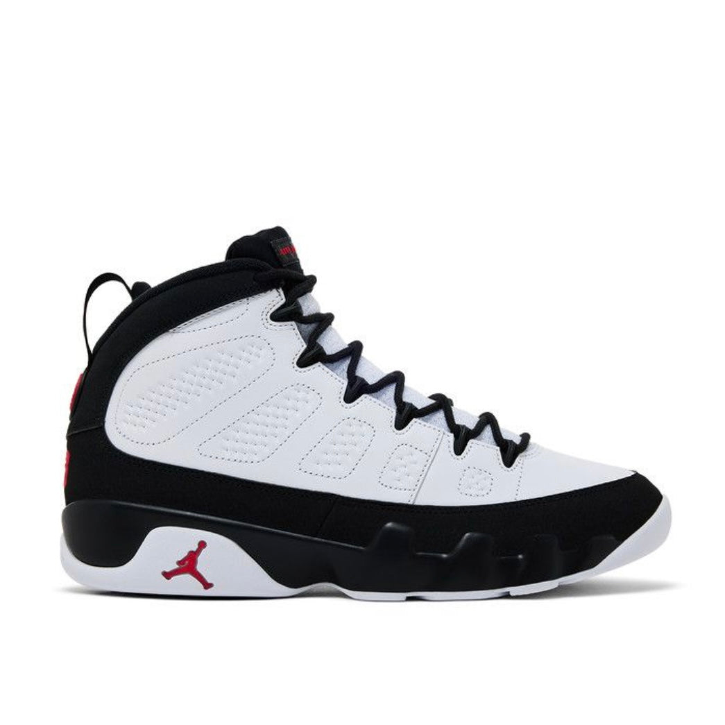 Jordan 9 - Space Jam - product photo shown in the listing for this item.