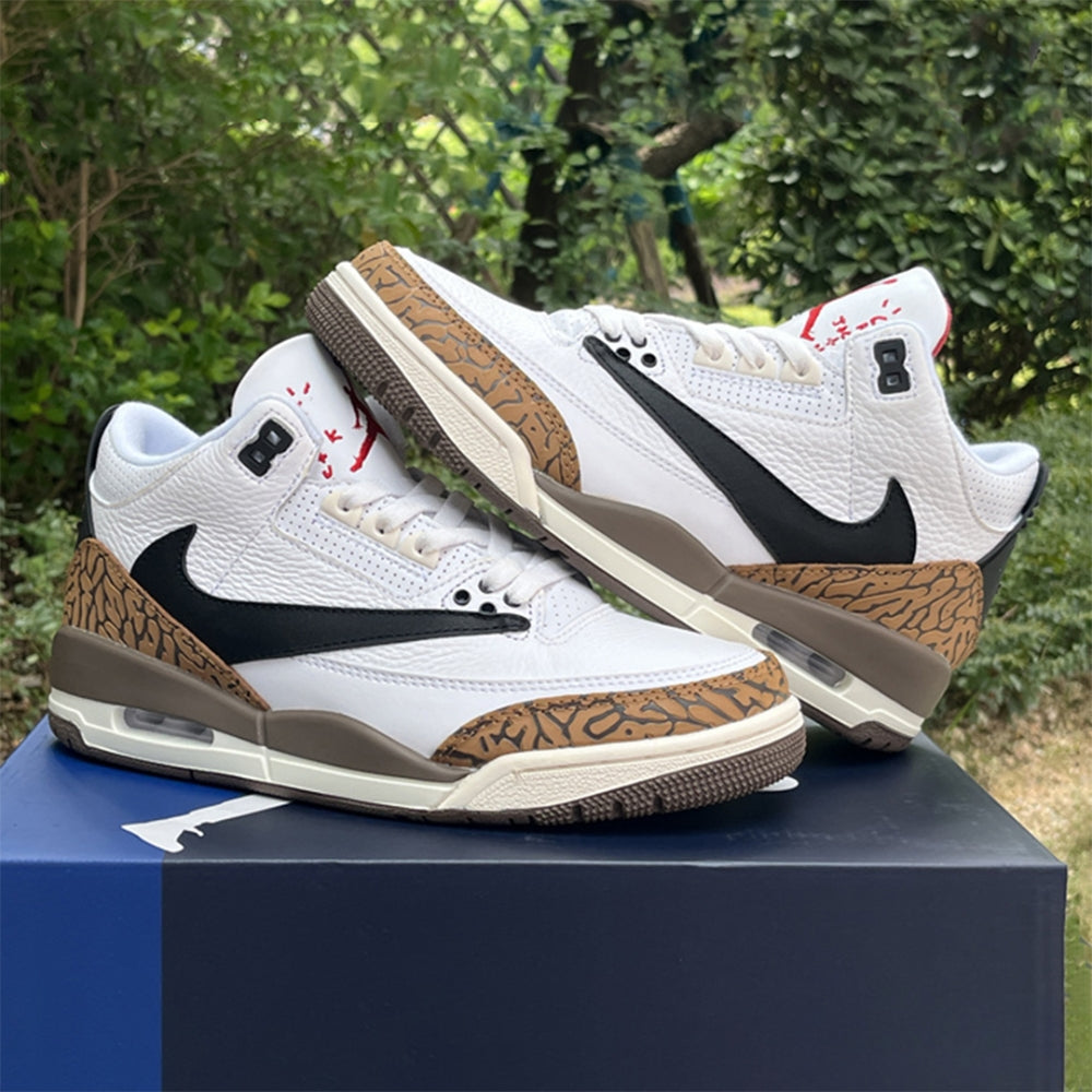 x Travis Scott Palomino - Air Jordan 3 - product image from the listing.