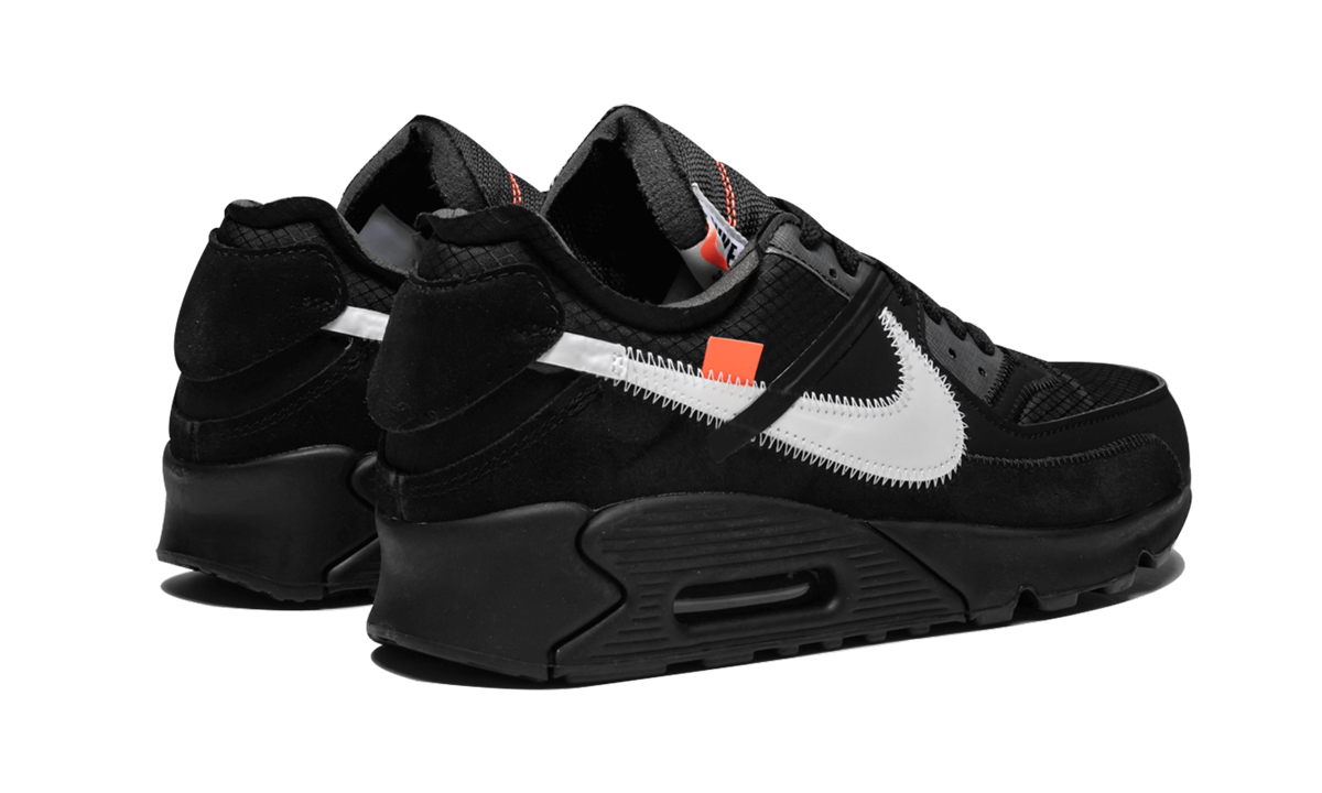 "Off-White - Black" The 10: Air Max 90 AA7293 001 - product image from the listing.