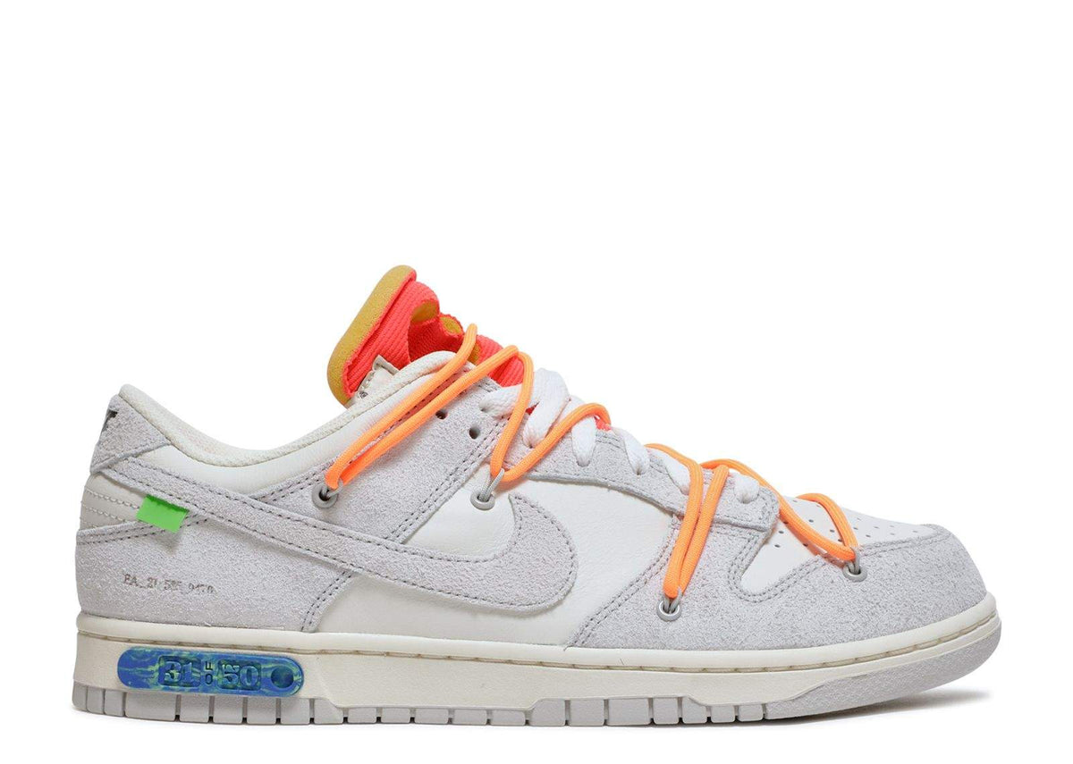 Nike Off-White x Dunk Low 'Lot 31 of 50' Sneaker - product image from the listing.