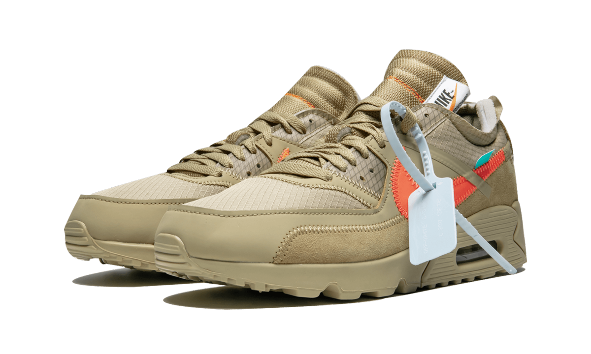 "Off-White / Desert Ore" The 10: Air Max 90 AA7293 200 - product image from the listing.