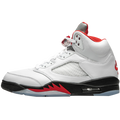 GS - Air Jordan 5 Fire Red - product image from the listing.