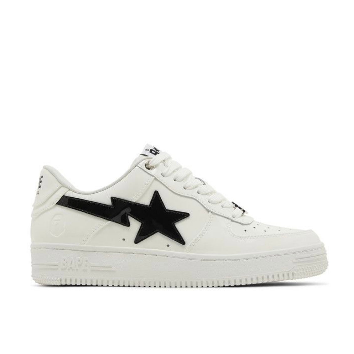 Bapesta #2 M2 in White - product photo shown in the listing for this item.