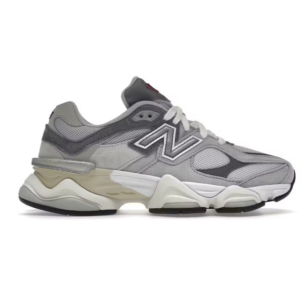 New Balance 9060 Rain Cloud in Grey - product image from the listing.