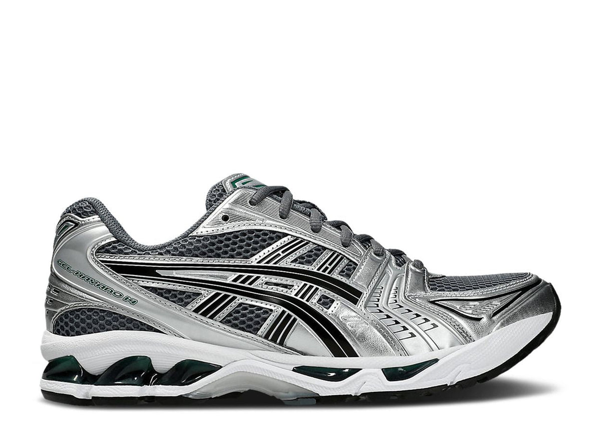 Metropolis/Jasper Green Gel-Kayano 14 by Asics - product image from the listing.