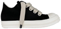 Dark Shadow Jumbo Lace Black Low Top by Rick Owens - product image from the listing.