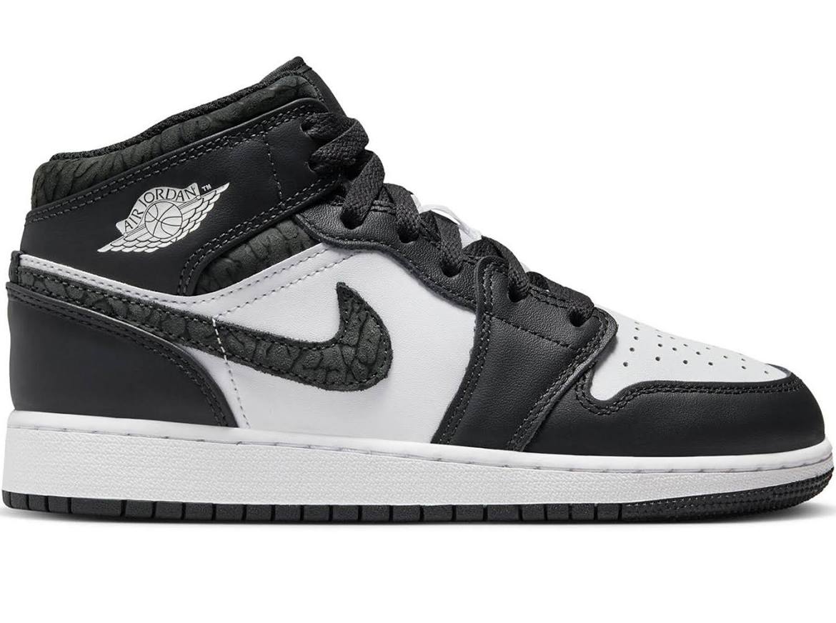 Jordan 1 Mid - Panda Elephant - product image from the listing.