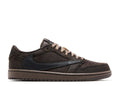 Jordan 1 Low - Travis Scott Velvet Brown - product image from the listing.