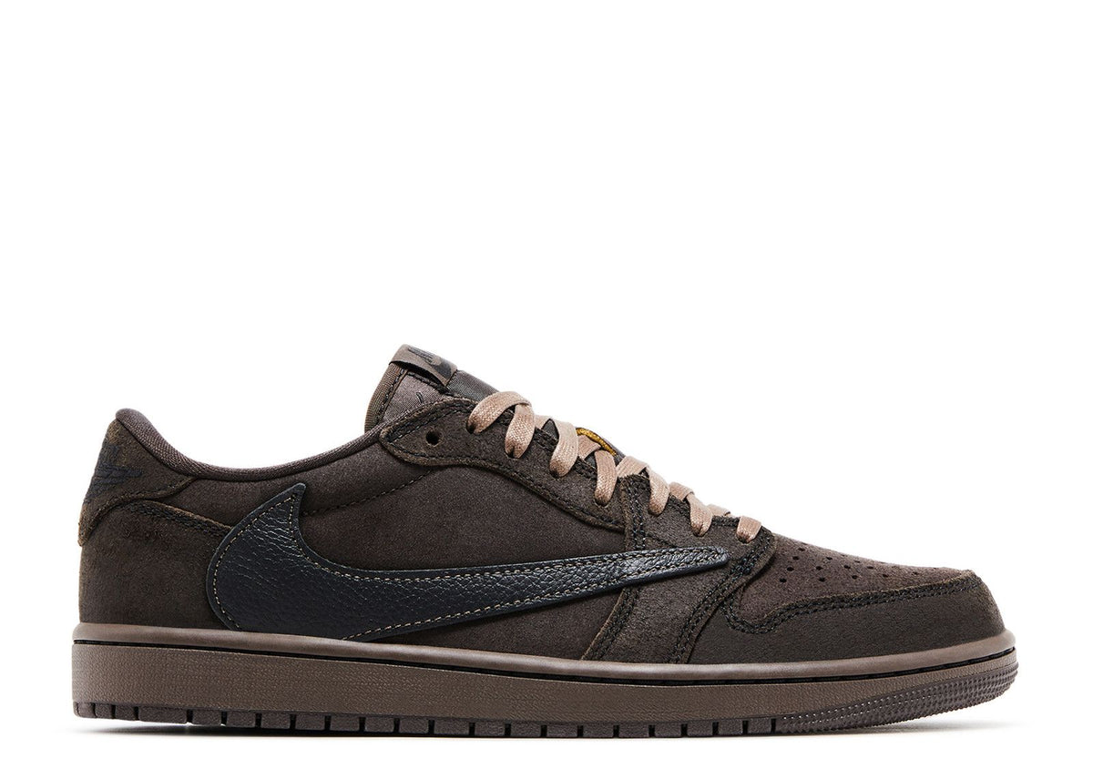 Jordan 1 Low - Travis Scott Velvet Brown - product image from the listing.