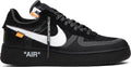 Black Off-White Air Force - product photo shown in the listing for this item.