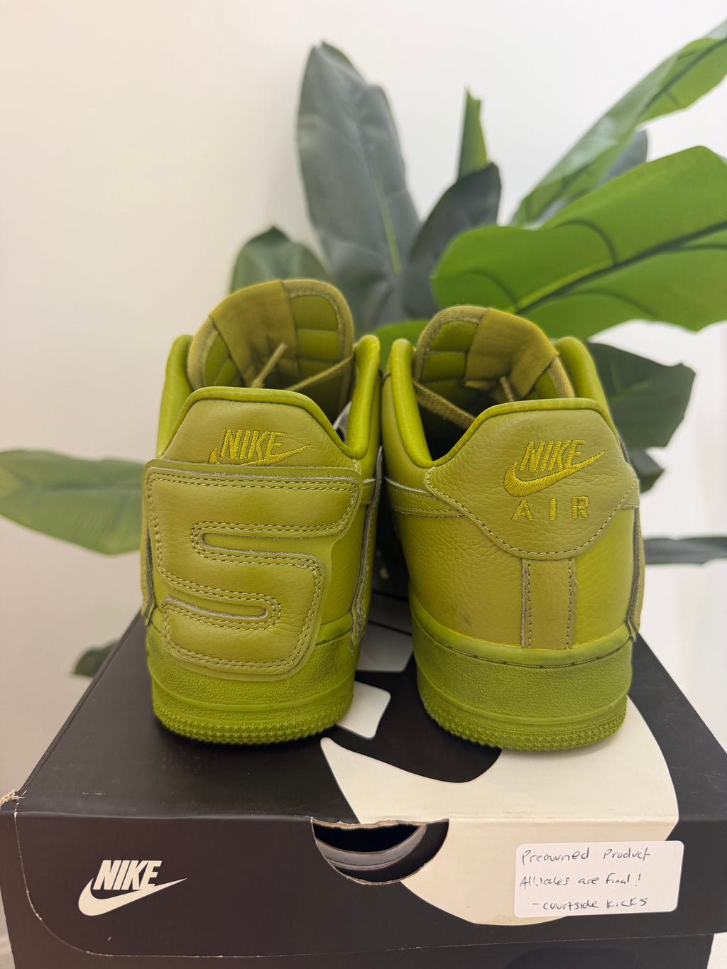 CPFM Moss Air Force 1 - product photo shown in the listing for this item.
