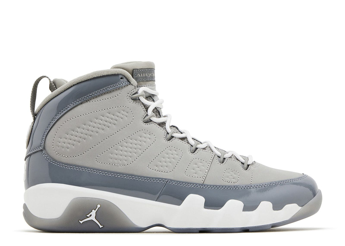 Jordan 9 - Cool Grey - product photo shown in the listing for this item.