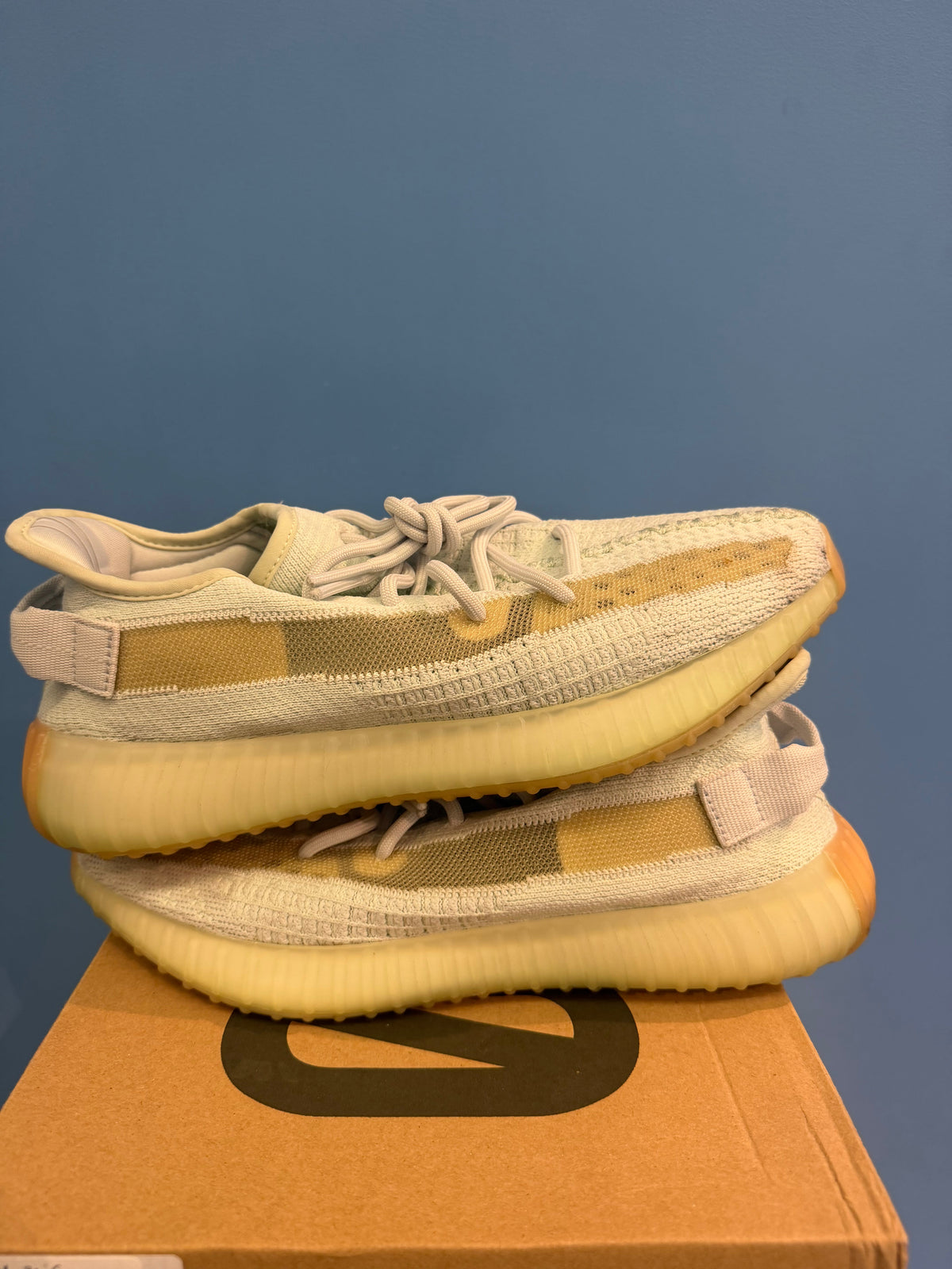 Yeezy 350 - Hyperspace - product photo shown in the listing for this item.