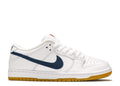 Nike Dunk Low Pro ISO SB 'Orange Label - White Navy' Sneaker - product image from the listing.