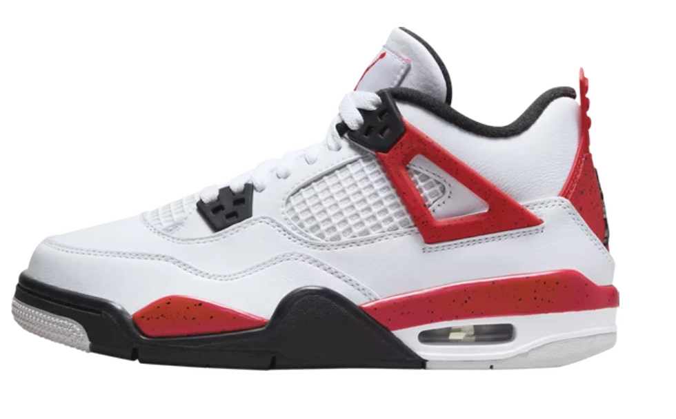 GS - Air Jordan 4 Red Cement - product image from the listing.