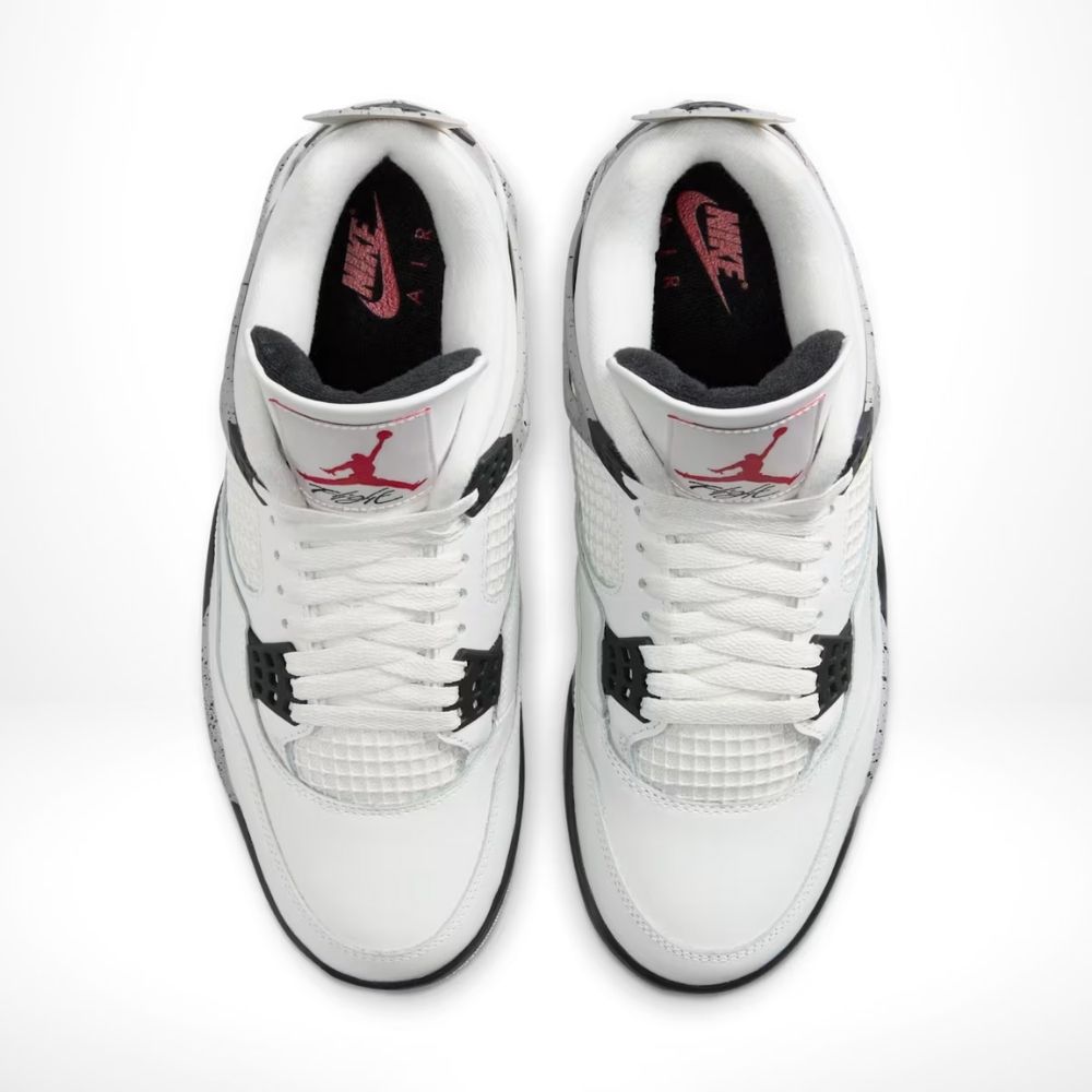 White Cement - Air Jordan 4 2025 - product image from the listing.