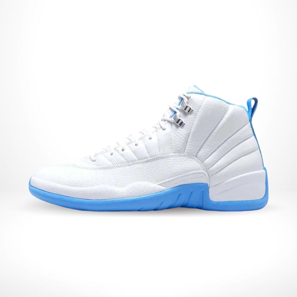 Melo White Blue - Air Jordan 12 Retro 2025 - product image from the listing.