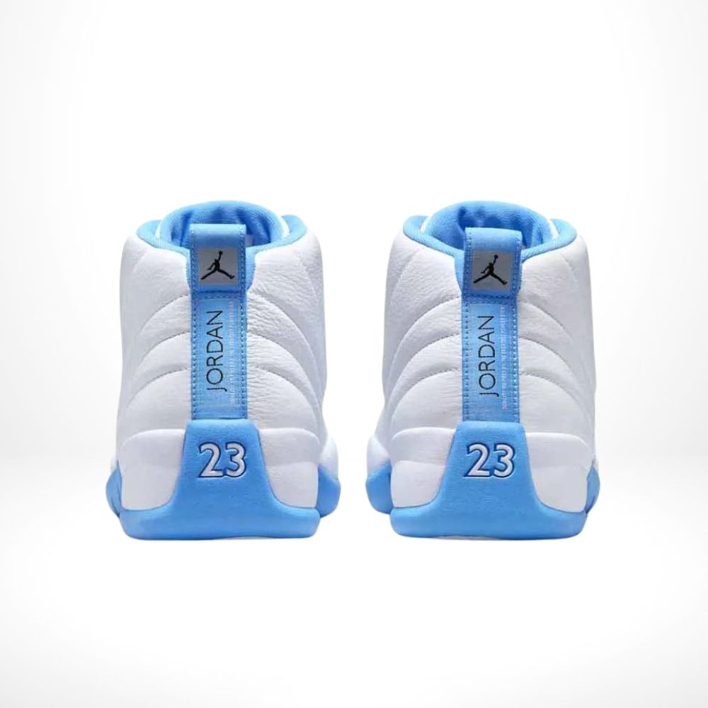 Melo White Blue - Air Jordan 12 Retro 2025 - product image from the listing.