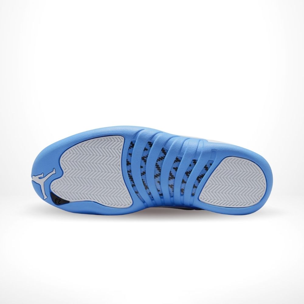 Melo White Blue - Air Jordan 12 Retro 2025 - product image from the listing.