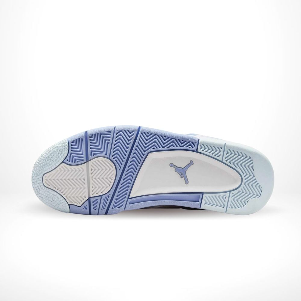 Air Jordan 4 Retro Forget Me Not in White Blue - product image from the listing.