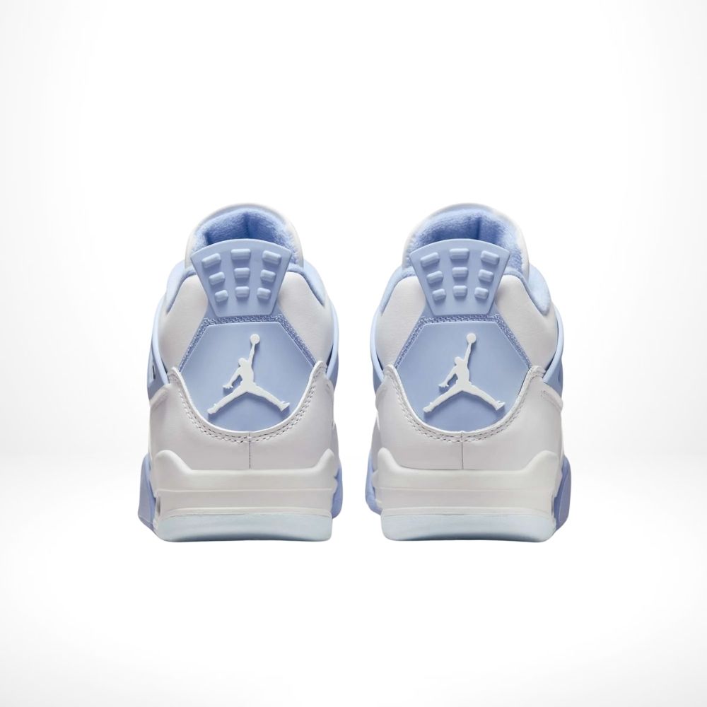 Air Jordan 4 Retro Forget Me Not in White Blue - product image from the listing.