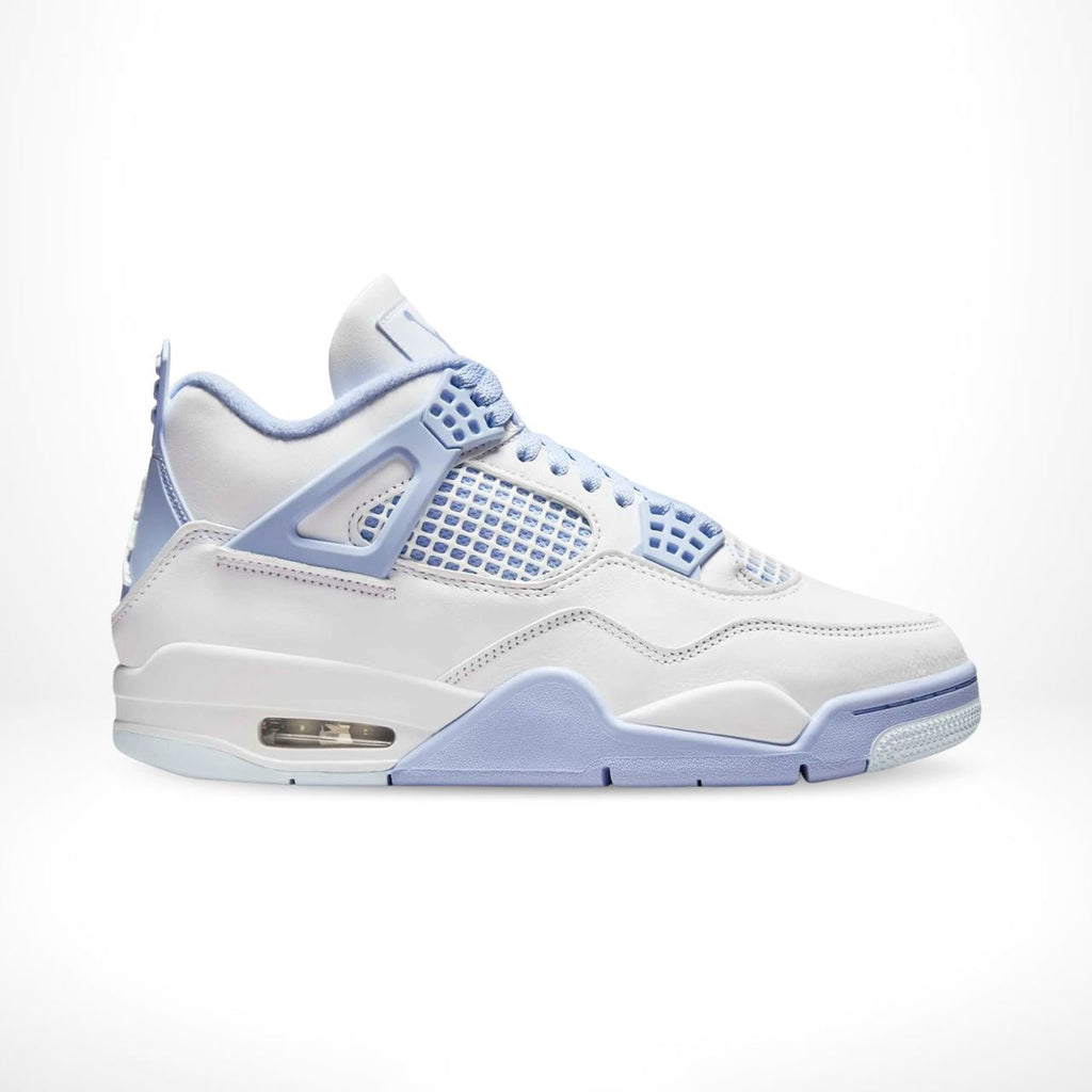 Air Jordan 4 Retro Forget Me Not in White Blue - product image from the listing.