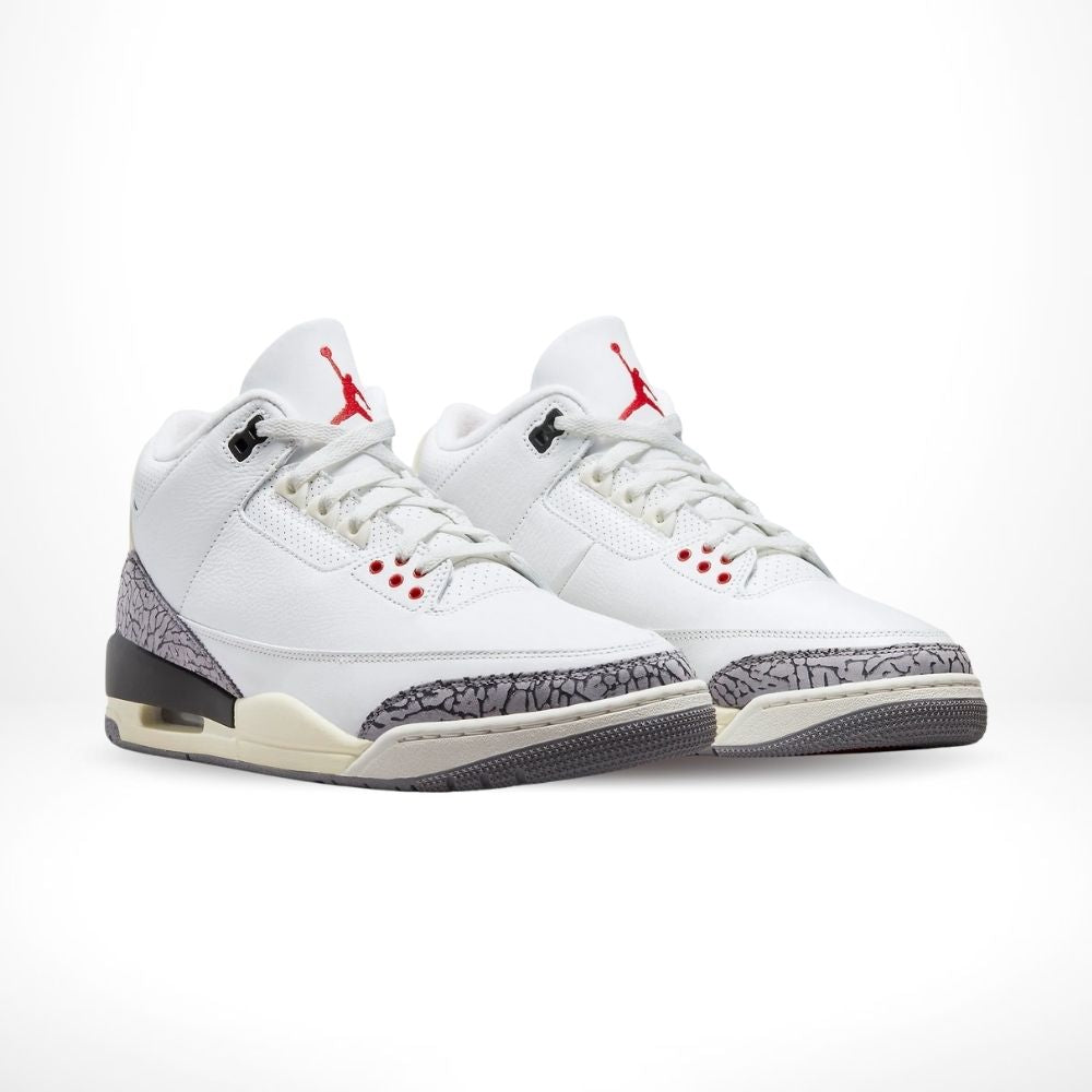 White Cement Reimagined - Air Jordan 3 Retro - product image from the listing.