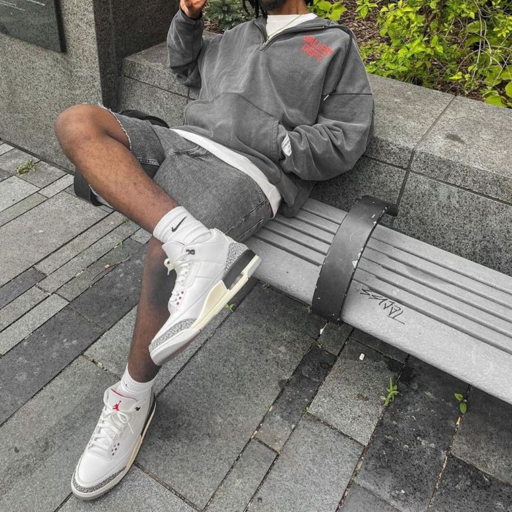 White Cement Reimagined - Air Jordan 3 Retro - product image from the listing.