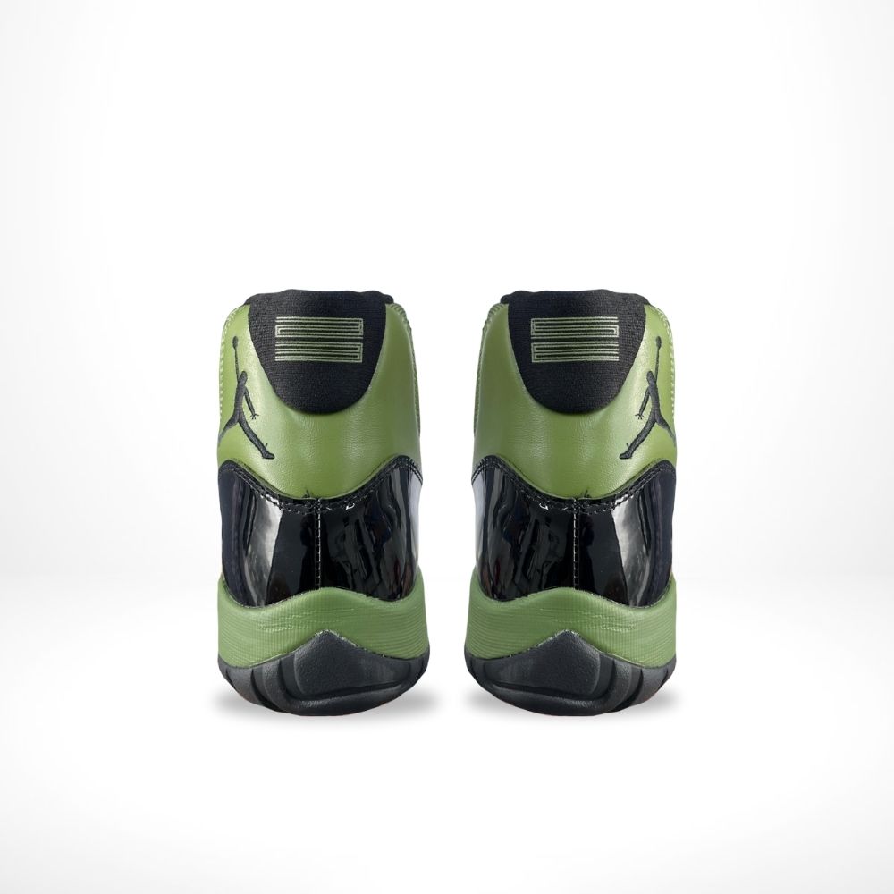 Air Jordan 11 Retro Army in Green - product image from the listing.