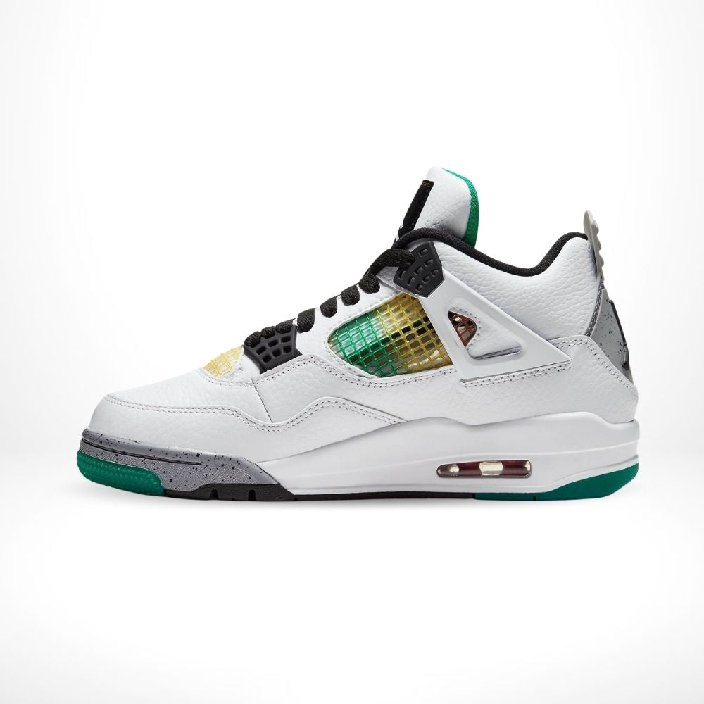 Lucid Green Rasta - Air Jordan 4 Retro - product image from the listing.