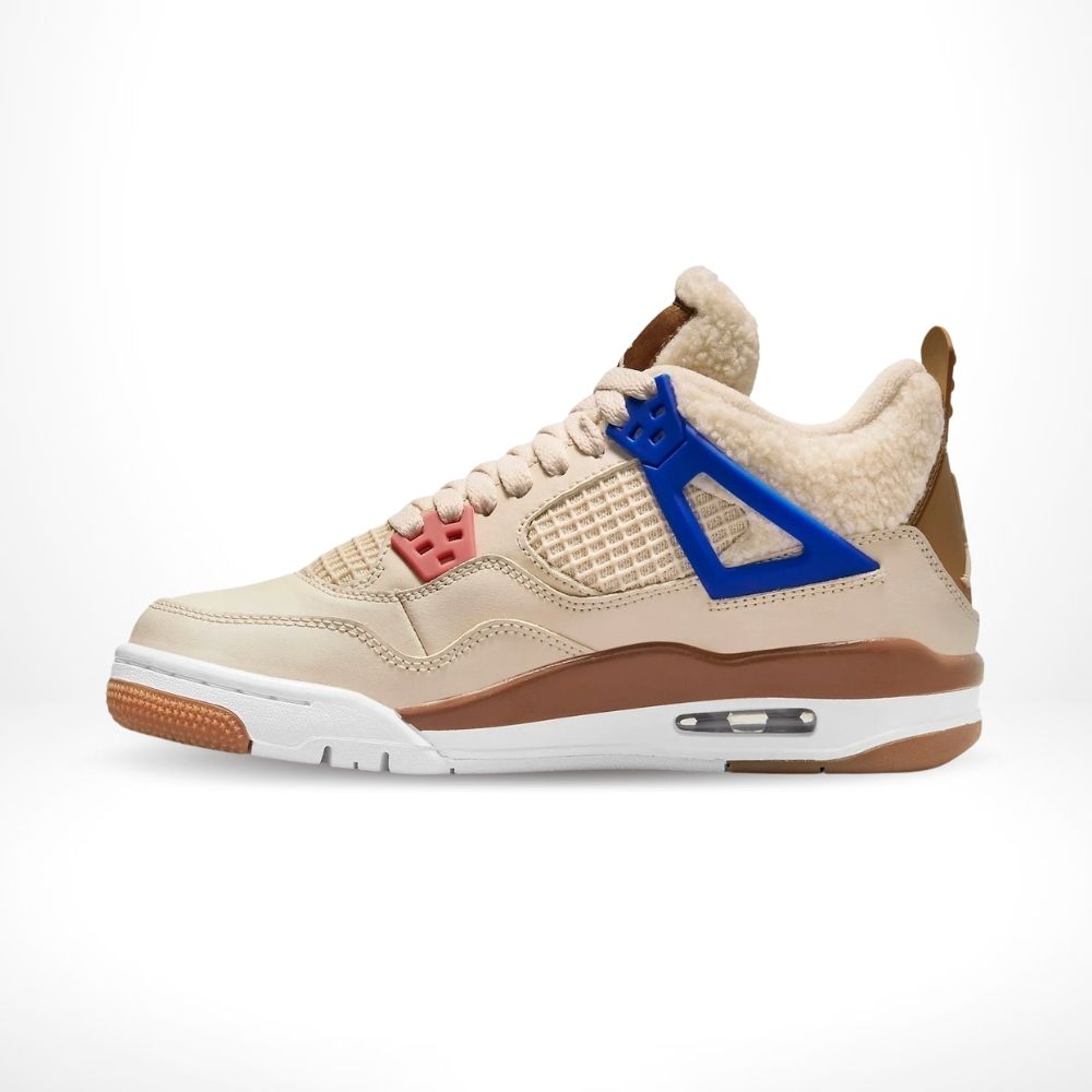 Air Jordan 4 Retro Wild Things in Pearl White - product image from the listing.