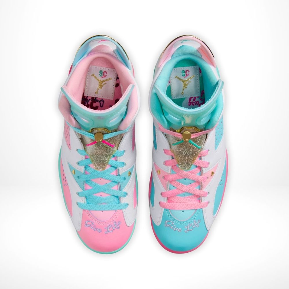 Doernbecher Jillian - Air Jordan 6 Retro - product image from the listing.