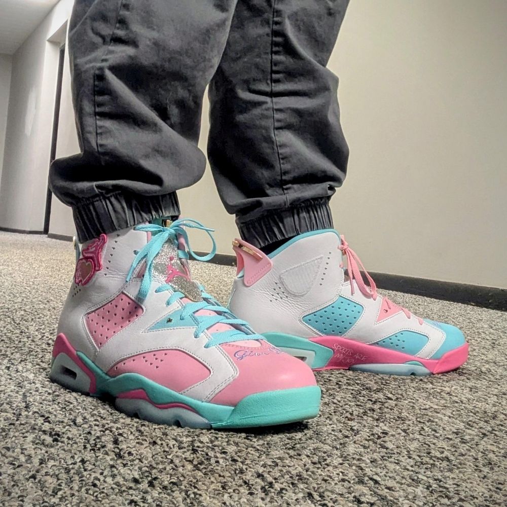 Doernbecher Jillian - Air Jordan 6 Retro - product image from the listing.