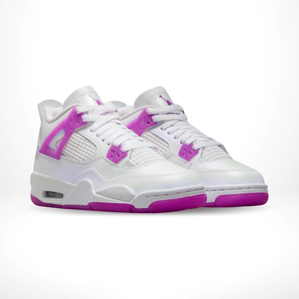 Air Jordan 4 Retro in Hyper Violet - product image from the listing.