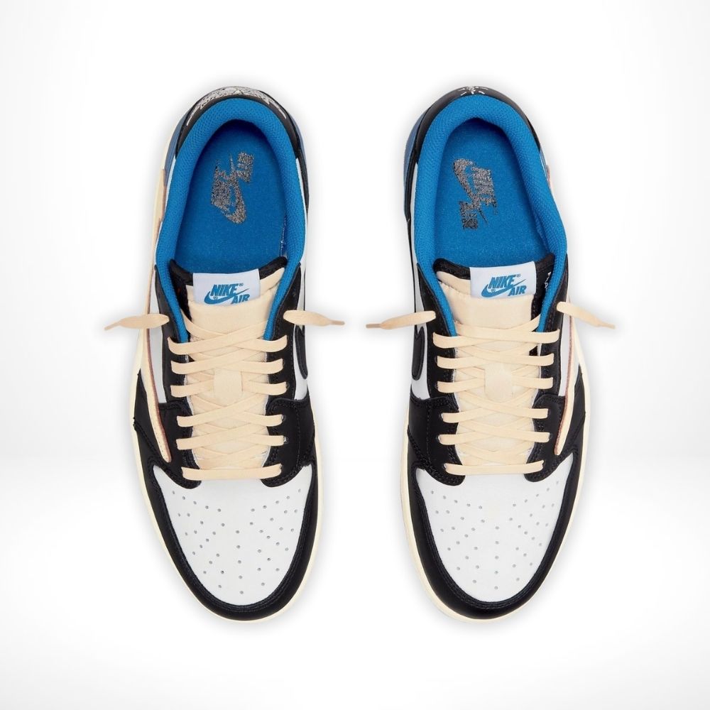 X Travis Scott X Fragment Royal Blue SP - Air Jordan 1 Retro Low OG - product image from the listing.