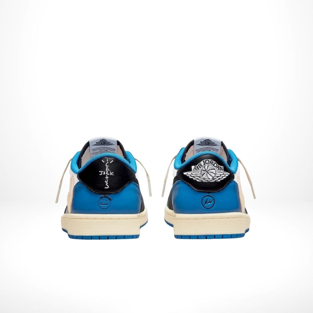 X Travis Scott X Fragment Royal Blue SP - Air Jordan 1 Retro Low OG - product image from the listing.