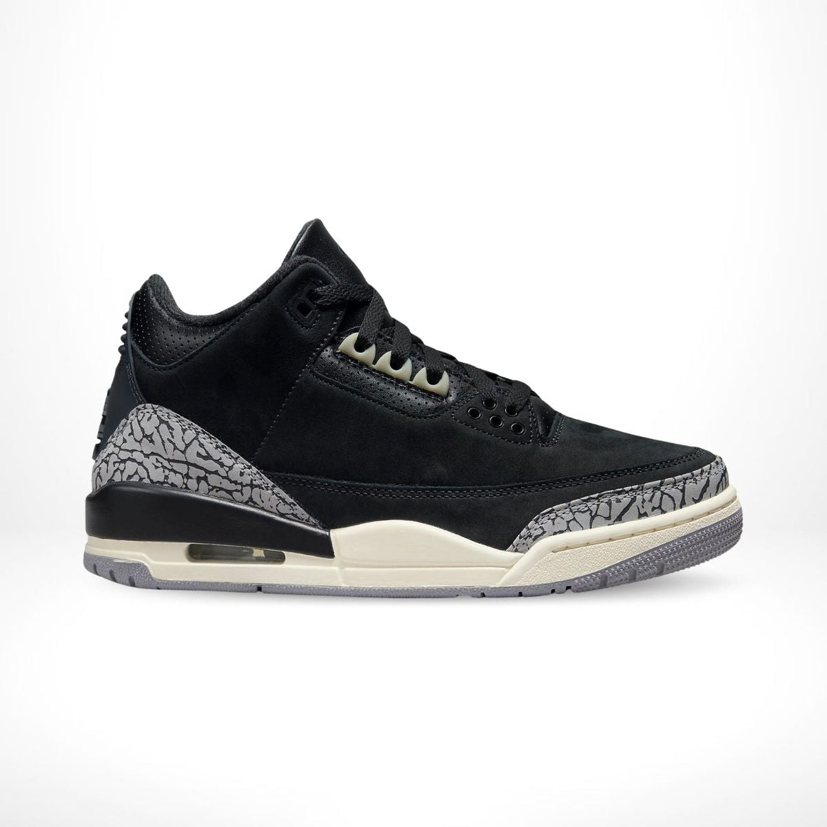 Off Noir Black Coconut Milk - Air Jordan 3 Retro - product image from the listing.