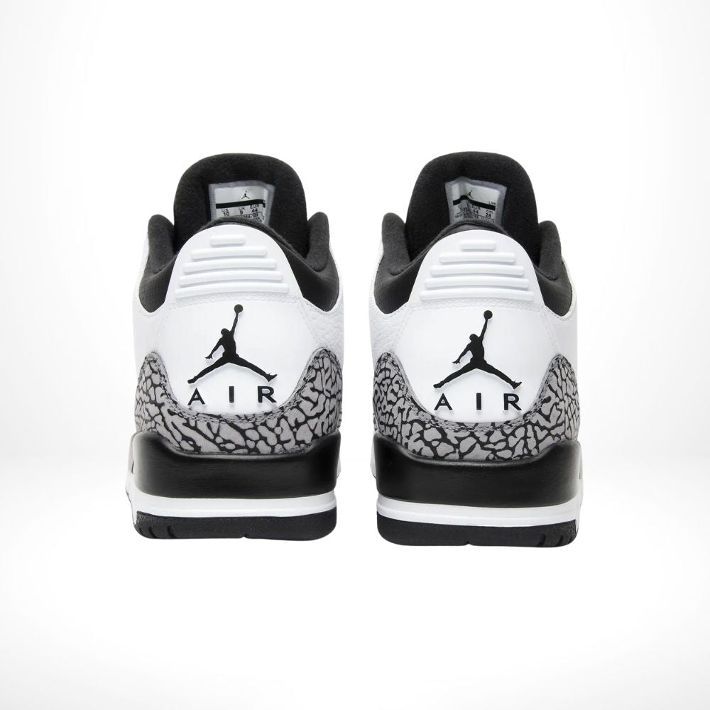 Air Jordan 3 Retro Infrared 23 in White Grey - product image from the listing.