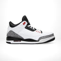 Air Jordan 3 Retro Infrared 23 in White Grey - product image from the listing.