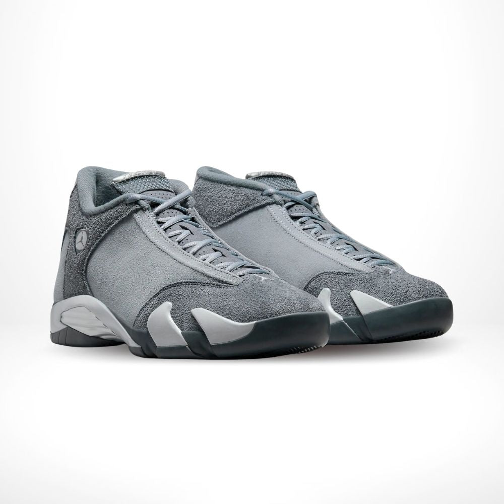 Air Jordan 14 Retro Flint in Grey - product image from the listing.