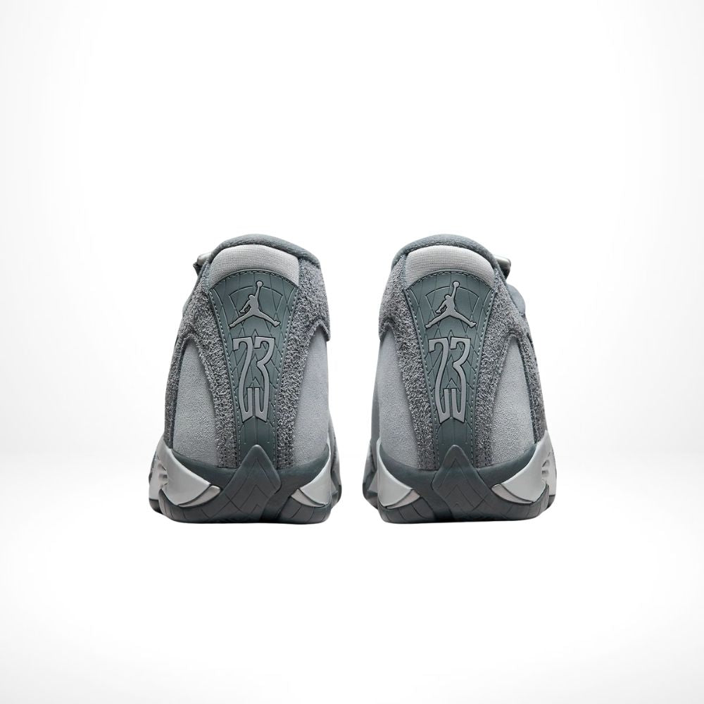 Air Jordan 14 Retro Flint in Grey - product image from the listing.