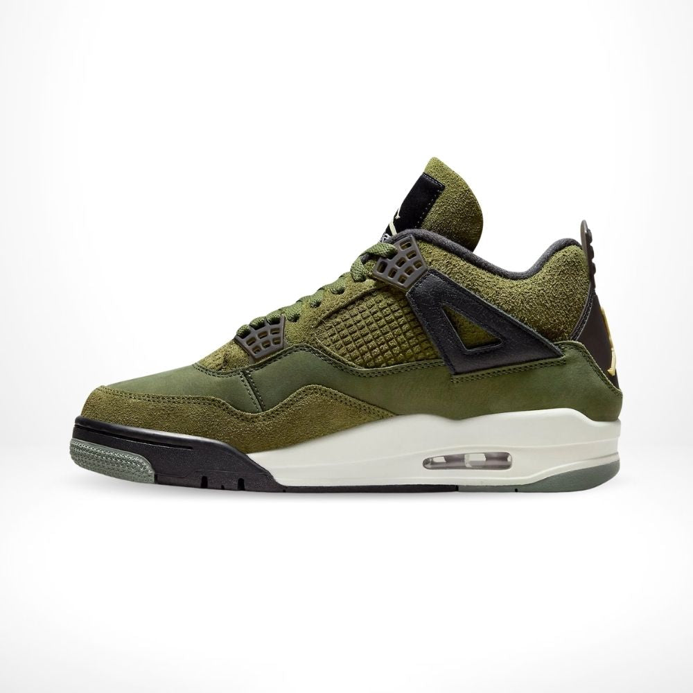 Medium Olive Canvas SE - Air Jordan 4 Retro Craft - product image from the listing.