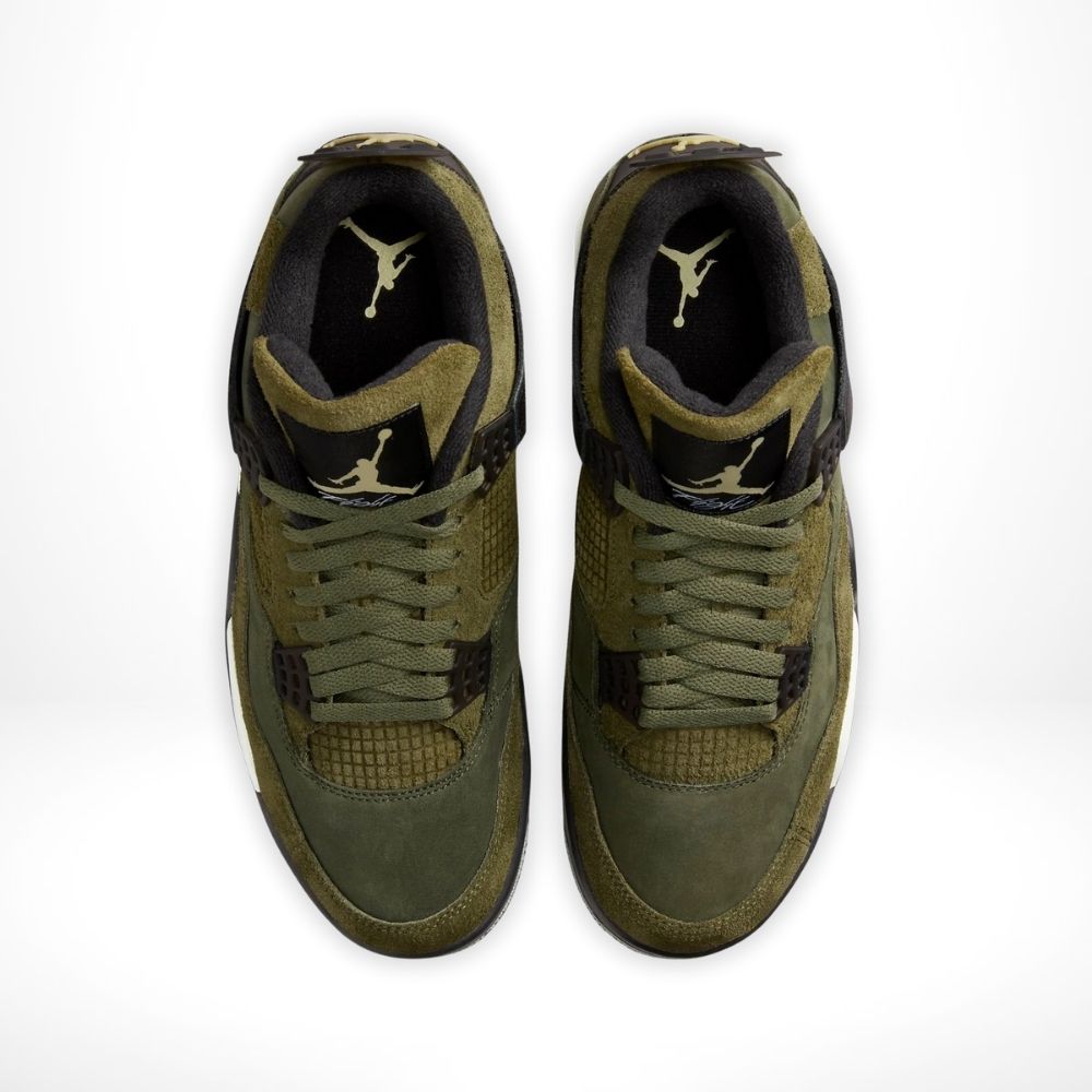 Medium Olive Canvas SE - Air Jordan 4 Retro Craft - product image from the listing.