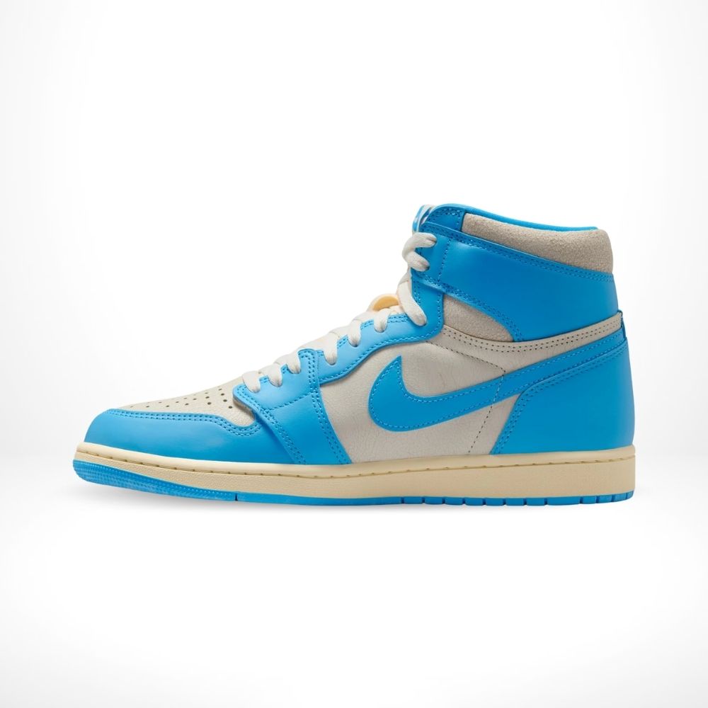 Air Jordan Retro 1 High OG UNC Reimagined in University Blue - product image from the listing.