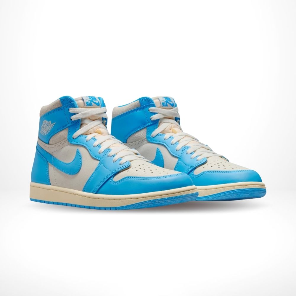 Air Jordan Retro 1 High OG UNC Reimagined in University Blue - product image from the listing.