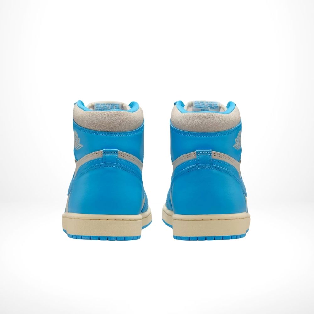 Air Jordan Retro 1 High OG UNC Reimagined in University Blue - product image from the listing.