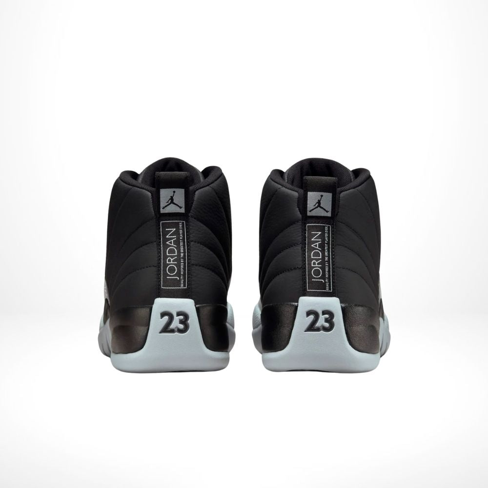 Air Jordan 12 Retro Barons in Black Wolf Grey - product image from the listing.